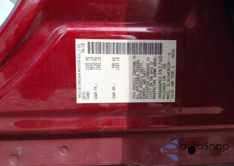 2018 Nissan Maxima 3.5 Sl from USA, damaged, VIN 1N4AA6AP6JC391760